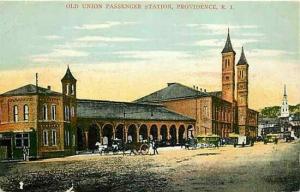 RI, Providence, Rhode Island, Old Union Passenger Station, J.H. & C.M. Seddon 1