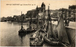 CPA Le TRÉPORT L'Avant Port (416204)