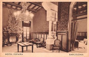 Hotel Espana Barcelona Spain Unused 