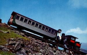 New Hampshire White Mountains Mt Washington Famous Cog Railway