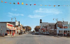 Looking East Into Tawas Bay East Tawas, Michigan MI Postcard