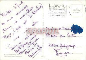 Modern Postcard Bad Tolz Neue Isarbr�cke put Kalvarienberg