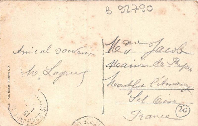 B92790 munster i e von westen germany