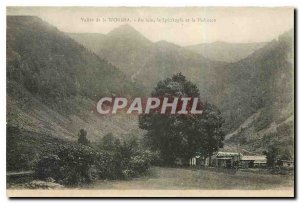 Old Postcard Vallee Wormsa in the Far Spinkopfe and Hohneck