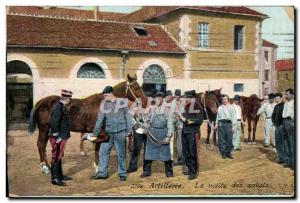 Old Postcard Horse Riding Equestrian Artillery visit clogs