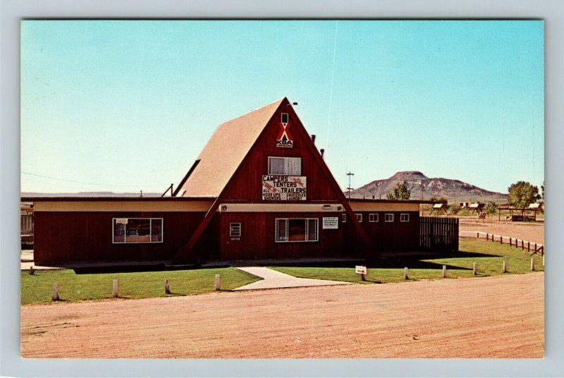 Tucumcari NM-New Mexico, KOA Tucumcari Chrome Postcard