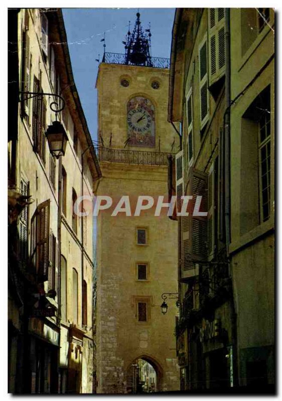 Modern Postcard Aix en Provence The Belfry