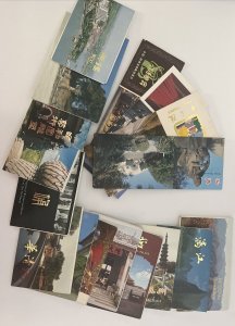 Lot 17 Souvenir Postcard Folders of China & Famous Landmarks Cities & More