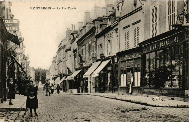 CPA MONTARGIS Rue Dorée (864414)