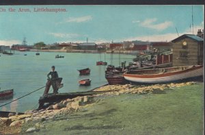 Sussex Postcard - On The Arun, Littlehampton   1921