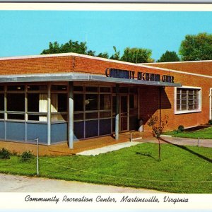 c1960s Martinsville, VA Community Recreation Center Art Music Venue Bldg PC A232