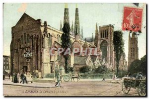 Bordeaux - La Cathedrale St Andre Old Postcard