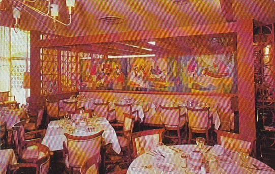 Florida Clearwater Beach Interior Dining Room Heilman's Beachcomber Restaurant