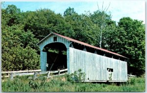 Postcard - Rural Charm, The Root Bridge - Vincent, Ohio