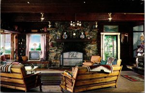 Postcard Lobby at Pine Hills Mt. Lodge and Cottages in Julian, California~139740