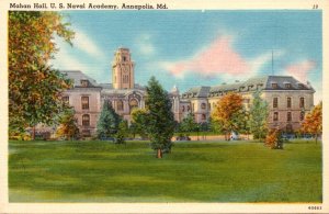 Maryland Annapolis Mahan Hall U S Naval Academy