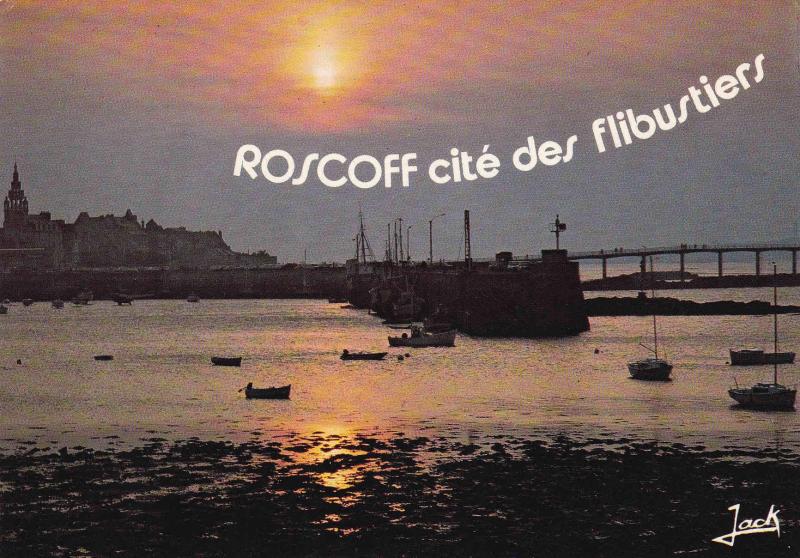 POSTAL 18711: Roscoff cite des flibustiers