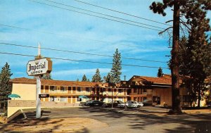IMPERIAL LODGE Roadside SOUTH LAKE TAHOE Motel c1960s Chrome Vintage Postcard