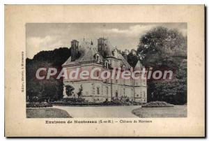 Old Postcard around Montereau Chateau De Motteux