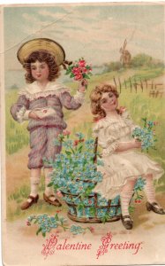 11772 Valentine Postcard - 1908