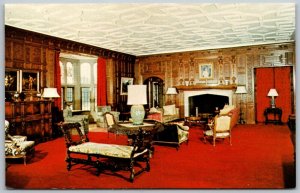 Rochester Michigan 1960s Postcard Meadow Brook Hall Oakland University Campus