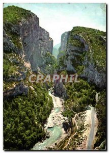 Modern Postcard Gorges of Verdon Gorge point sublime views