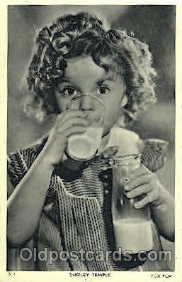 Shirley Temple Actor, Actress, Movie Star Unused 