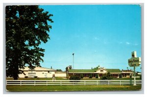 Vintage 1960's Postcard White Fence Farm Restaurant on Route 66 Joliet Illinois