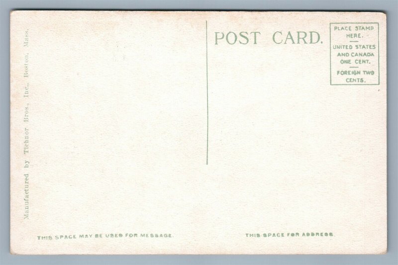 CAMP DEVENS AYER MA THE PAVILION ANTIQUE POSTCARD