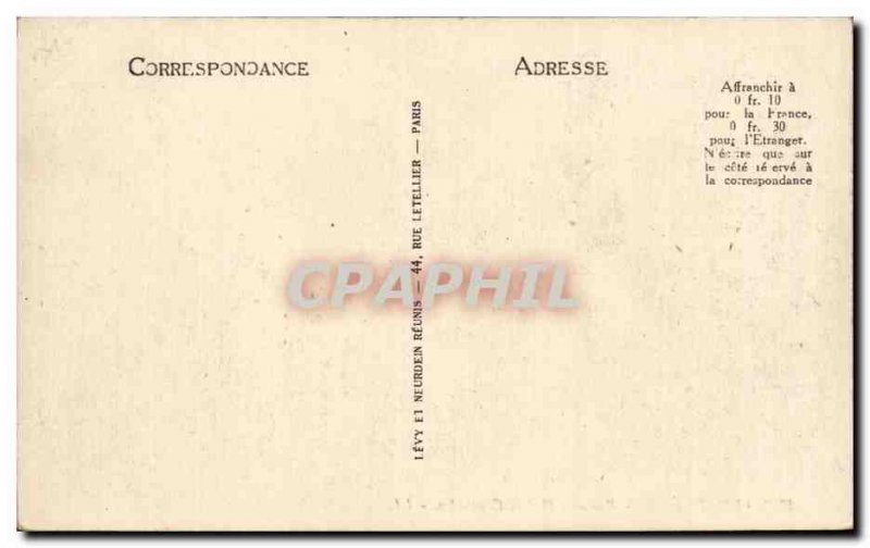 Postcard Angouleme Old Street in central market