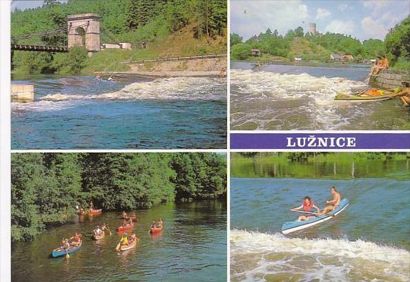 Czech Republic Luznice Multi View Canoeing