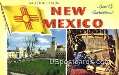 Greetings from, NM