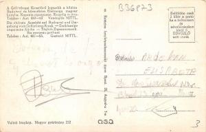 B36873 Budapest Gellertberg Kiosk  hungary