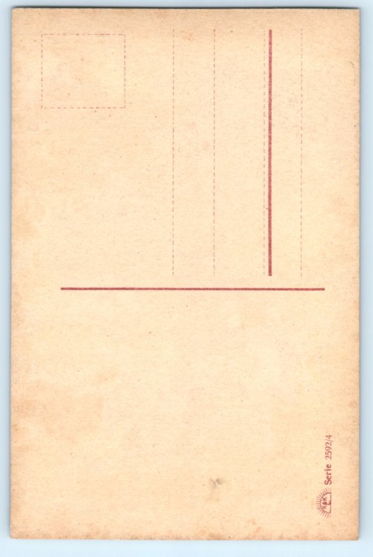 WWI German Army Soldier Propaganda Postcard