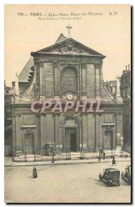 Old Postcard Paris Church of Our Lady of Victories