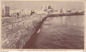 CADIZ , Andalucia , Spain , 00-10s ; Sea Front