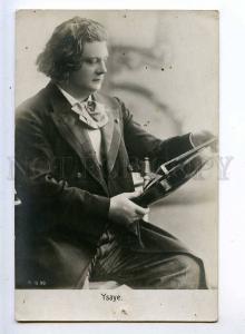 216300 Eugene Ysaye JSAY Belgian violinist COMPOSER vintage PC