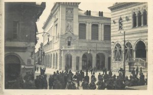 Italy Udine during the invasion Piazza Umberto I changing of the German guard 