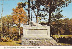Union Sharpshooter Monument East Cemetery Hill Gettysburg 