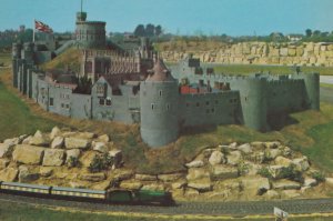Windsor Castle Miniature Model Tucktonia Rare 1970s Postcard
