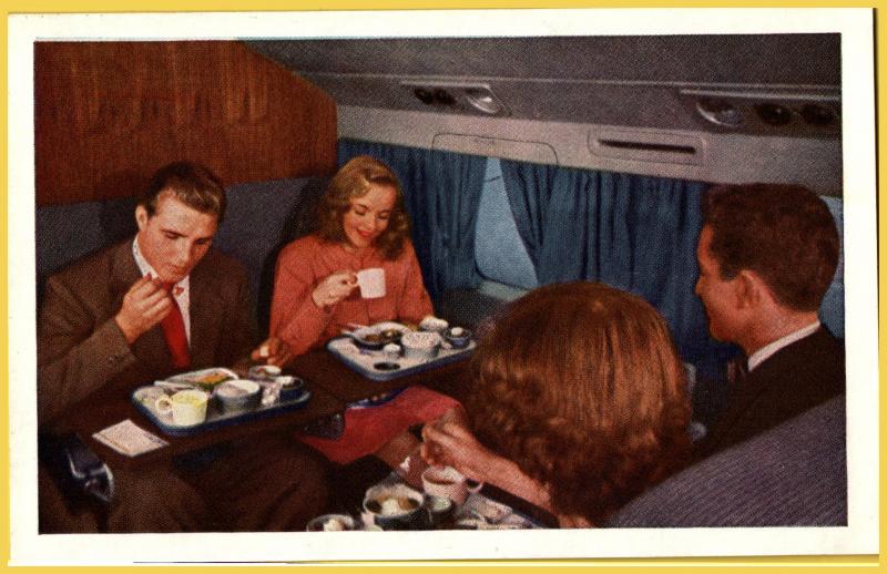 United Airlines DC-6 Mainliner 300, Mainliner Cuisine-Airline Issued