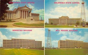 Oklahoma State Capitol Building Sequoyah And Will Rogers Building - Oklahoma ...