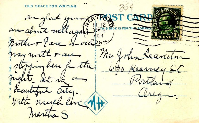 CT - Hartford. State Capitol