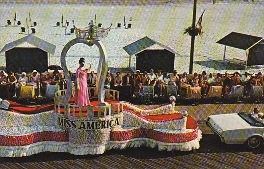 Miss America Pageant Parade Atlantic City New Jersey Curteich