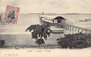 L042 Costa Rica Punta - Arenas vintage postcard
