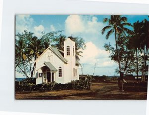 Postcard Star Of The Sea Catholic Church Kalapana Hawaii USA