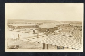 RPPC AMERICAN LEGION MALTA & SECO SWIMMG POOL REAL PHOTO POSTCARD