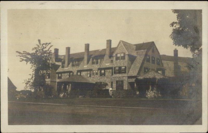 Petersham MA Hotel c1910 Real Photo Postcard United States
