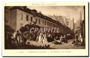Old Postcard Boilly L & # 39Arrivee Of Diligence The Arrival of the Stagecoac...