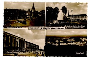 Gruss Aus   Kaiserslautern, Germany. Multi-View   *RPPC